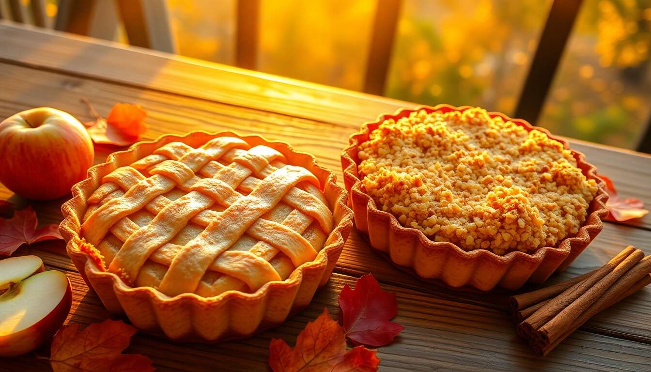 Deux délicieuses recettes de tartes aux pommes