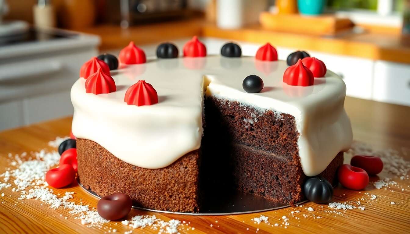 Recette : réaliser un Gateau Cartoon Cake en Pâte à Sucre