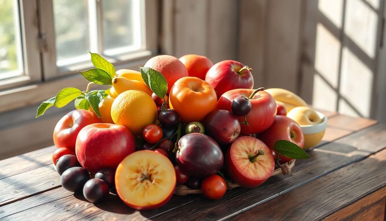 Calendrier des fruits de saison : mois par mois