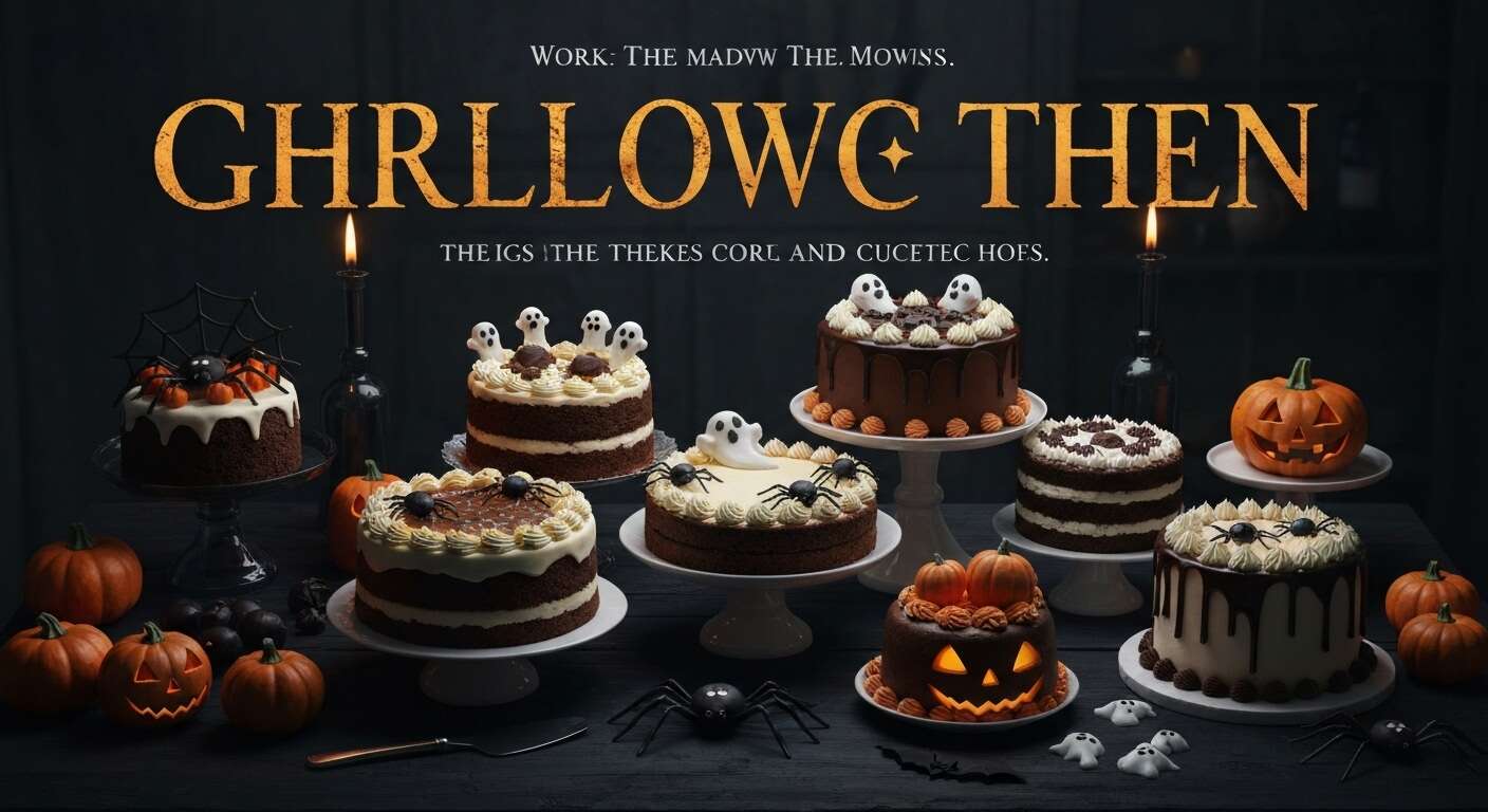 Délices Effrayants : top 10 Recettes de Gâteaux pour Halloween
