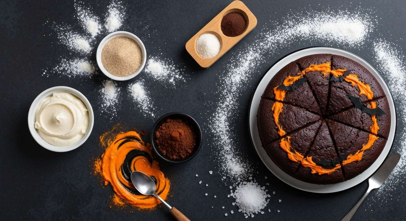 Recette gourmande de gâteau Halloween