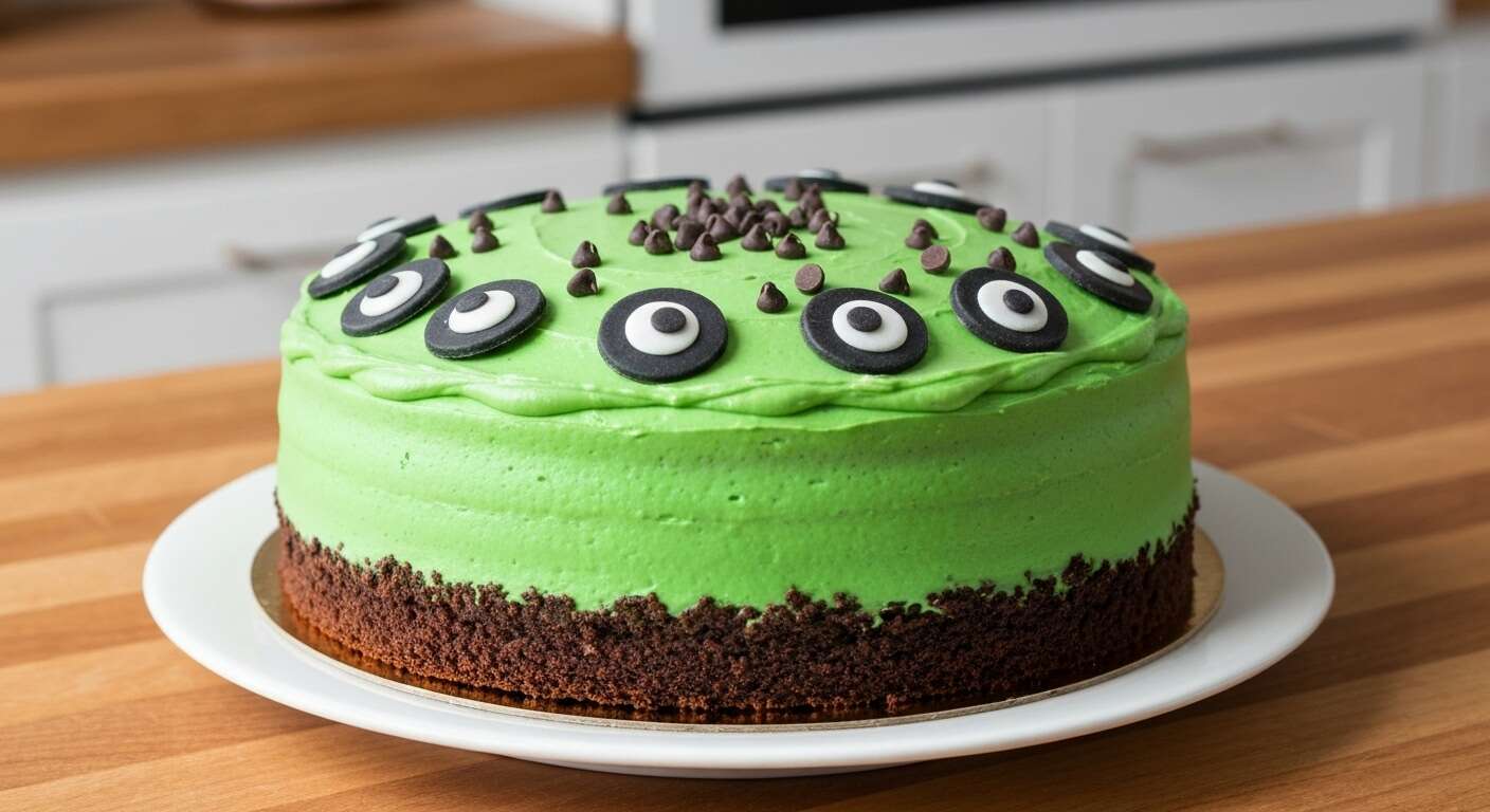 Recette : gâteau monstre effrayant et facile à réaliser
