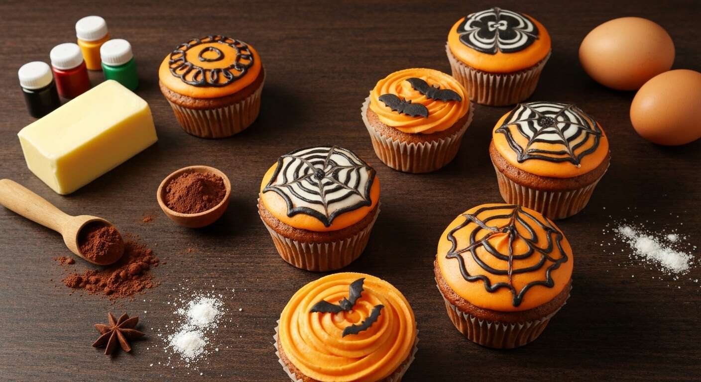 Recette créative : cupcakes d'Halloween effrayants et délicieux