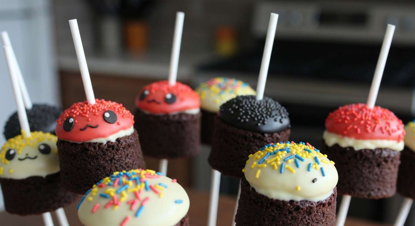 Recette cakepops Pokémon pour Halloween