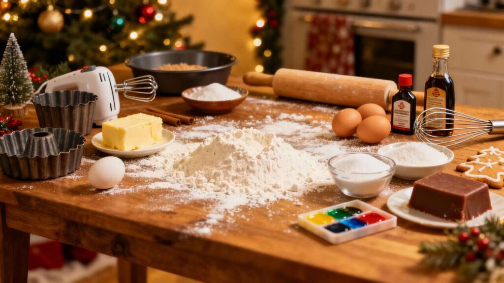 Tutoriel : cake design de Noël