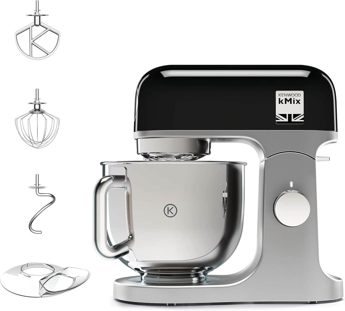 Test du robot pâtissier Kenwood kMix KMX750BK : performance et élégance