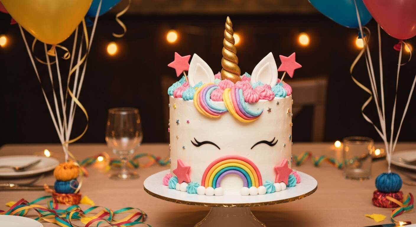 Le g&acirc;teau licorne : une pi&egrave;ce ma&icirc;tresse incontournable