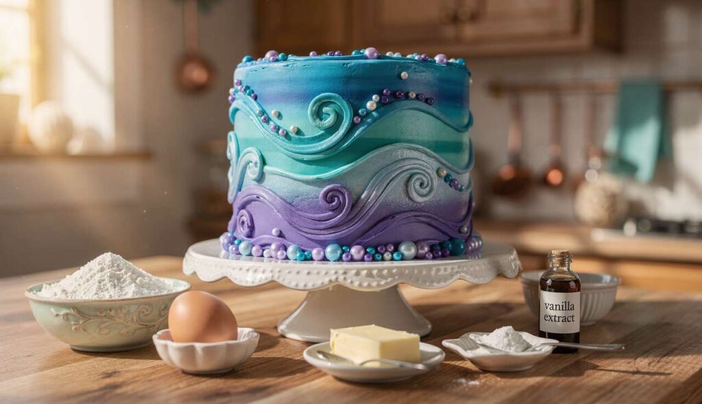 Recette enchantée : comment réaliser un gâteau sirène ?