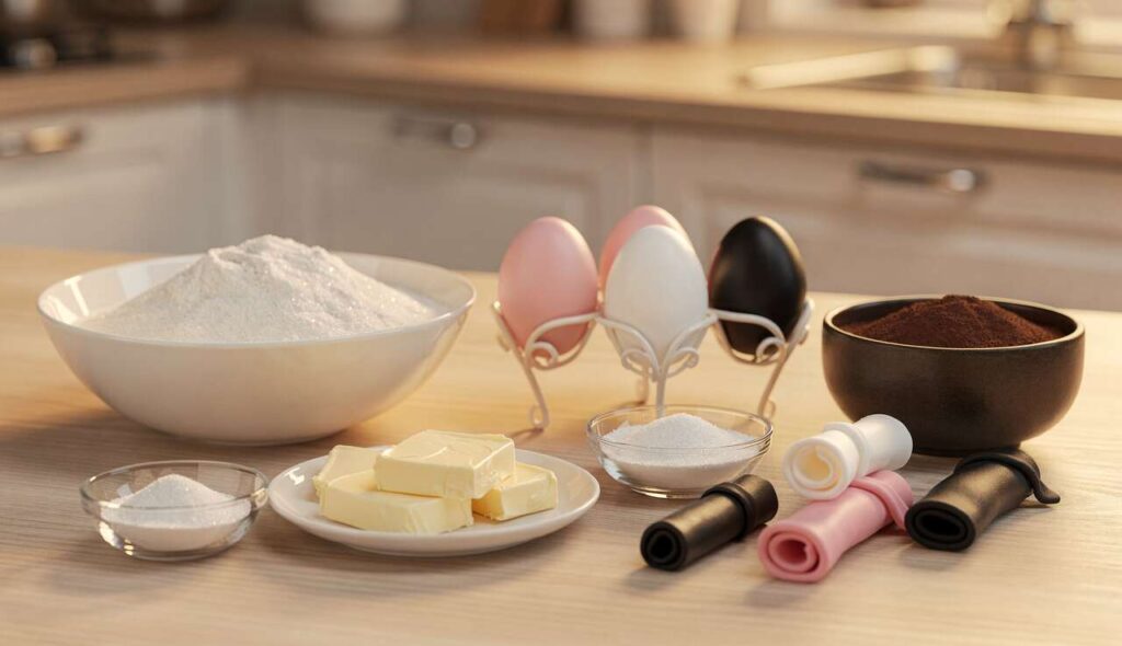 Recette du gâteau Minnie : première partie