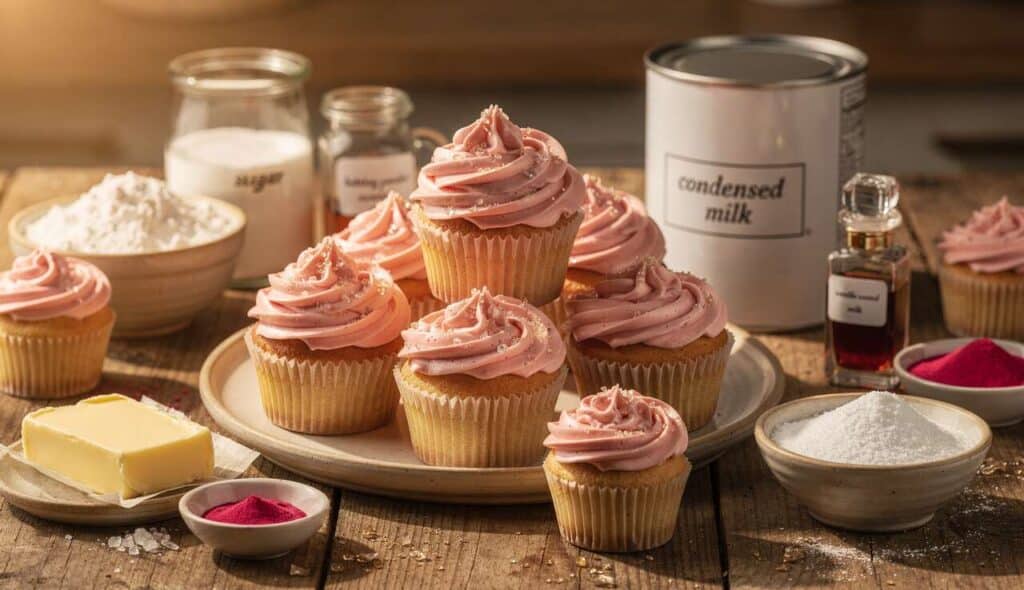 Recette de cupcakes vanille et rose : un délice floral