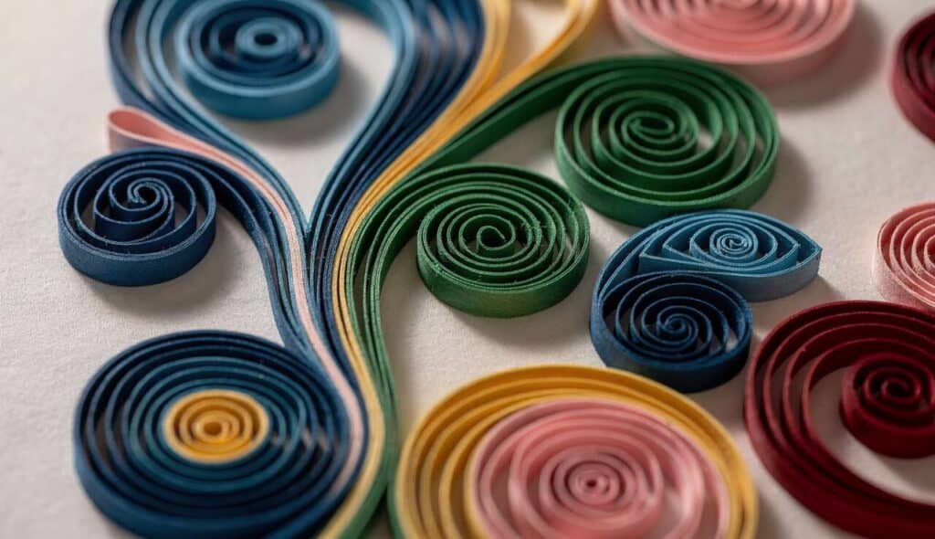 Quilling : l'art du papier roulé