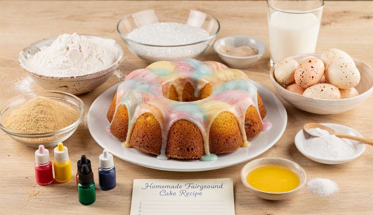 Recette facile du gâteau fête foraine maison