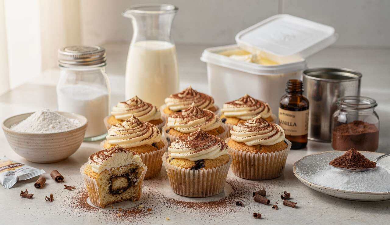 Recette facile : cupcakes tiramisu maison