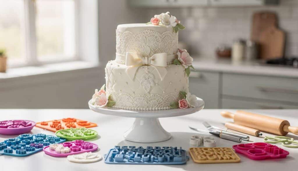 Moules pour pâte à sucre et décoration de cake : astuces et conseils