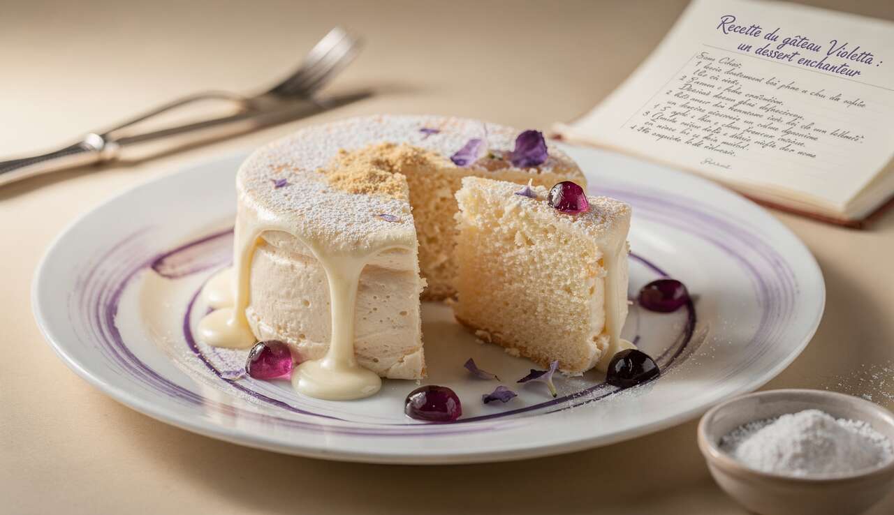 Recette du gâteau Violetta : un dessert enchanteur