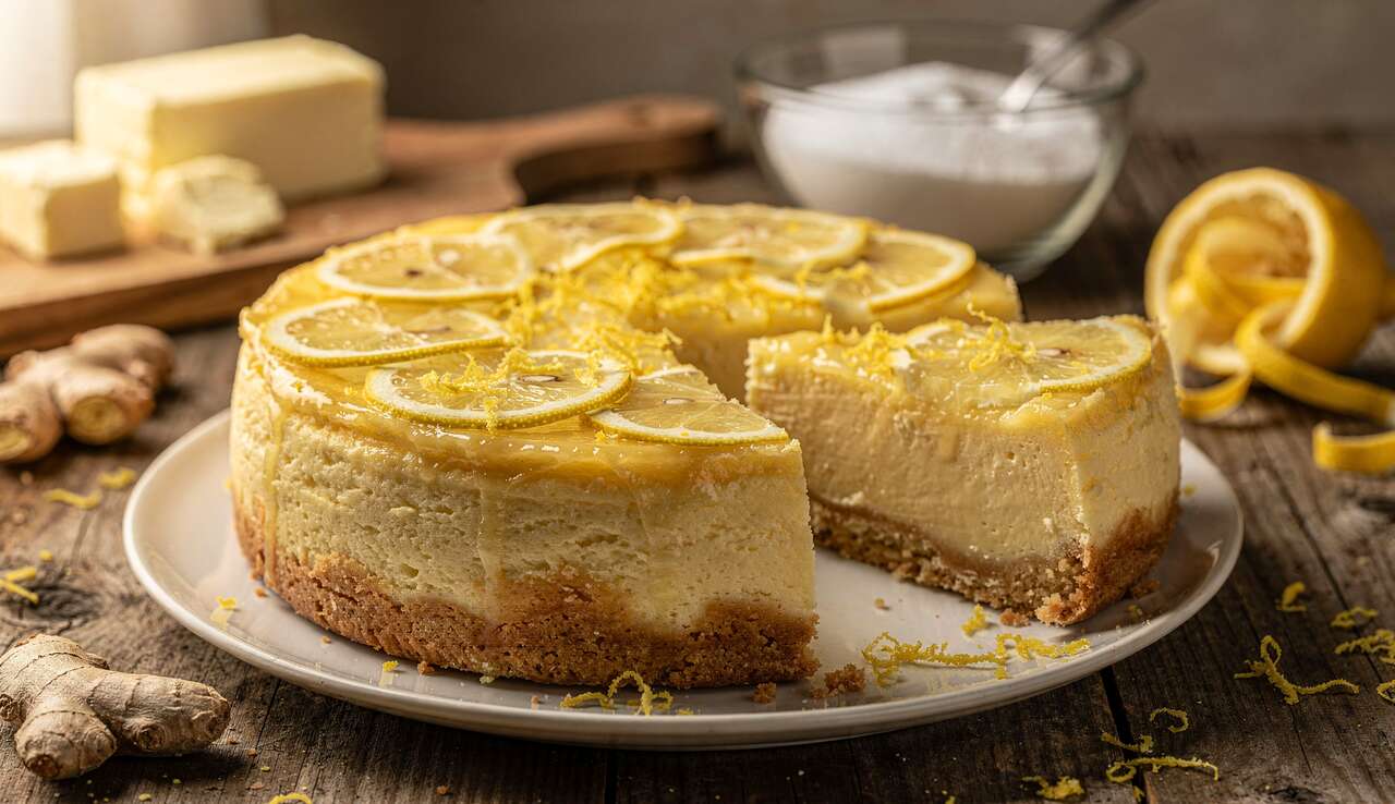 Recette délicieuse de cheesecake au citron