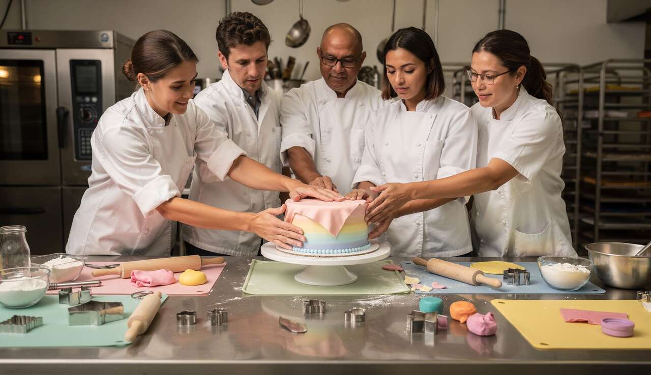 Anticiper pour des g&acirc;teaux de 7 &agrave; 8 cm de hauteur