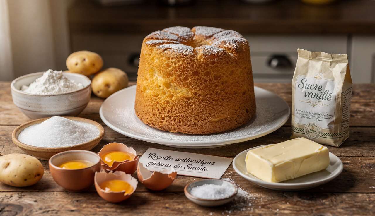 Recette authentique du gâteau de Savoie