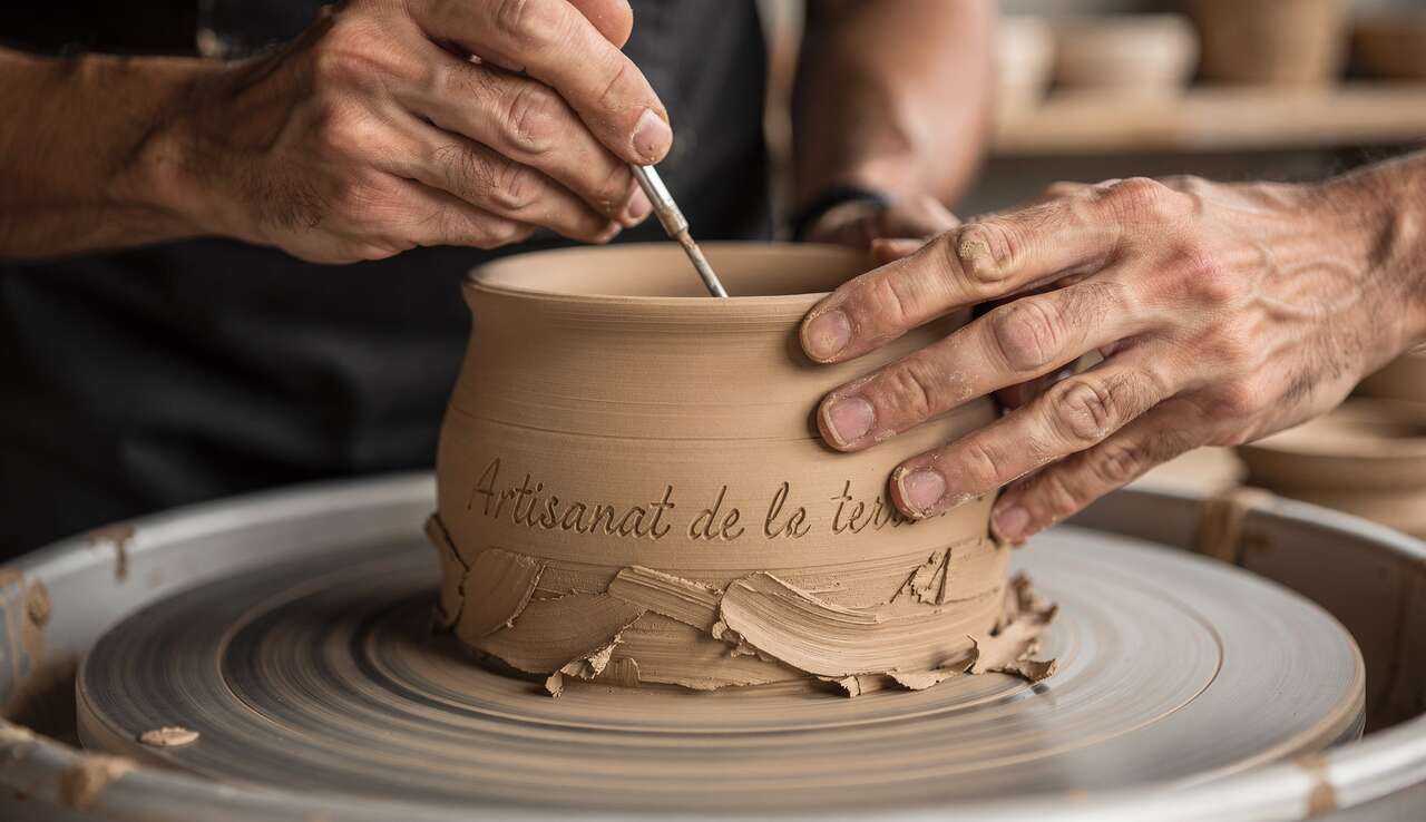 Applications cr&eacute;atives de l'&eacute;bauchoir en poterie