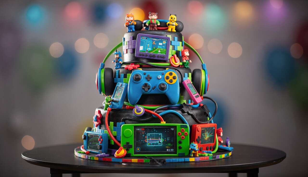 Tuto Cake Design Thème Gaming : réalisez Votre Gâteau