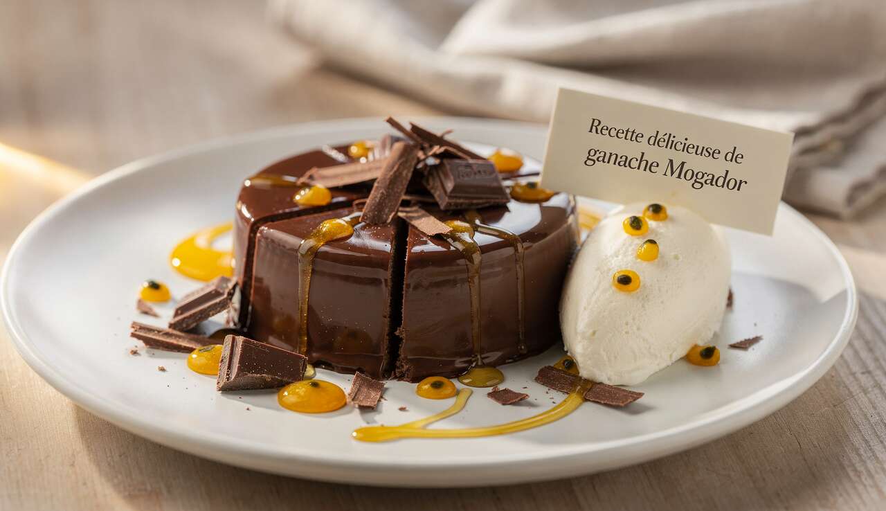 Recette délicieuse de ganache Mogador