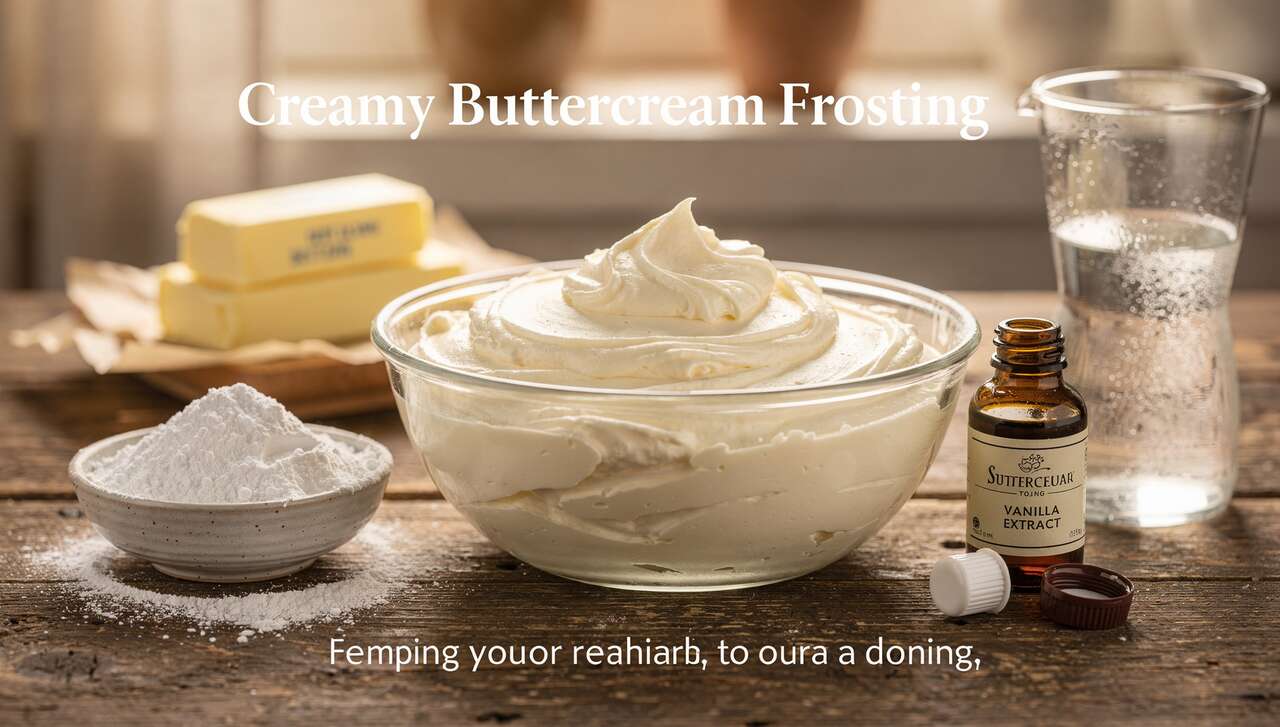 Recette de crème au beurre onctueuse