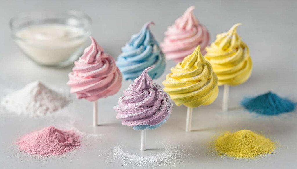 Recette de sucettes en meringue maison