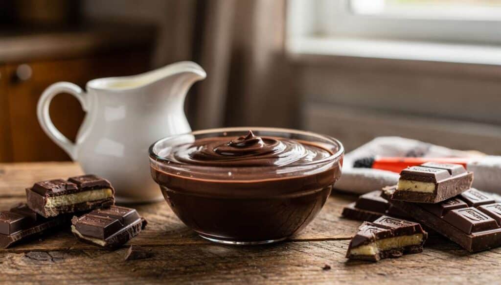 Recette de ganache Kinder maison