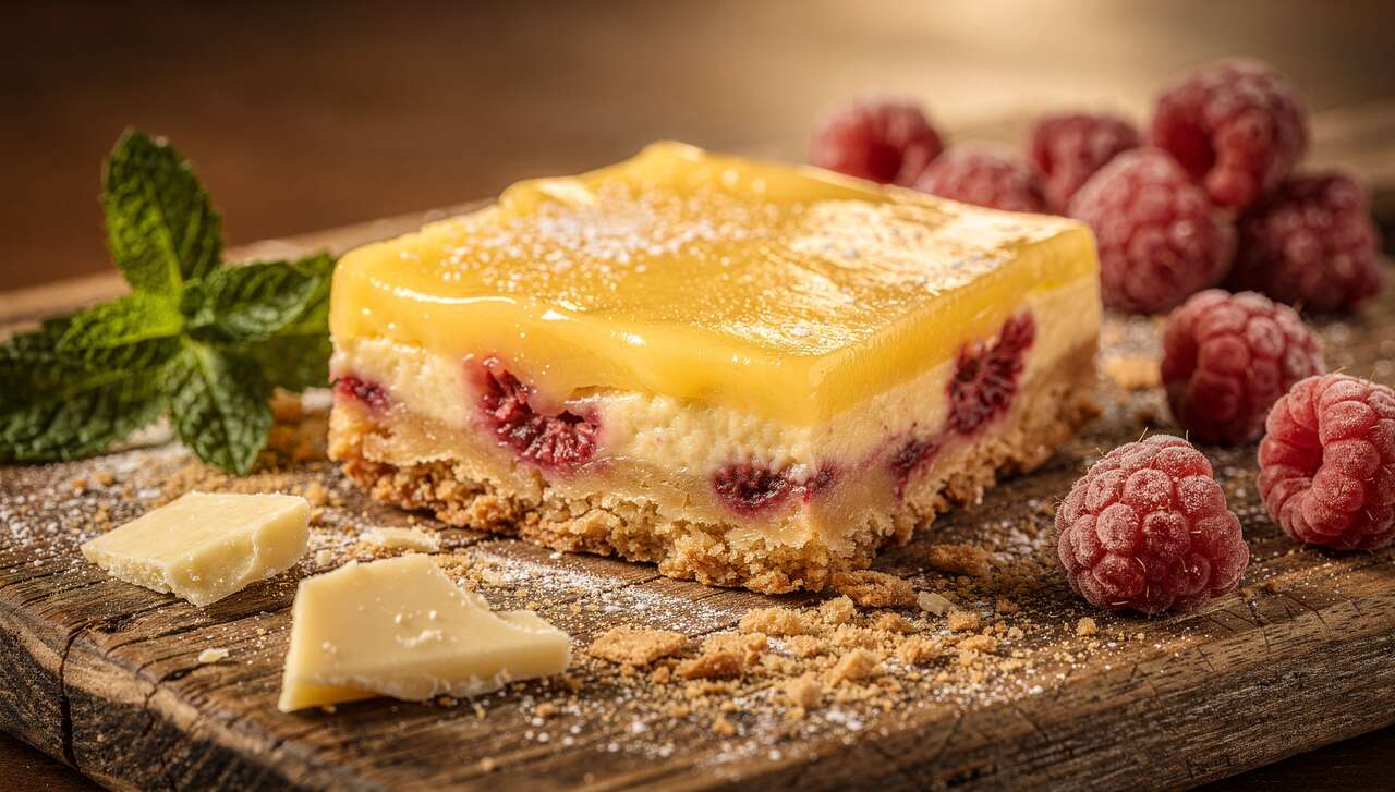 Recette de barre citron framboise : un délice à savourer