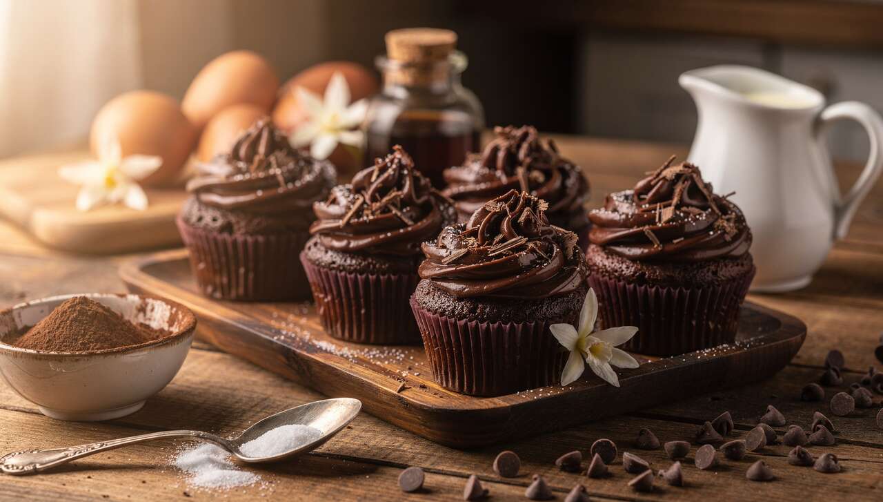 Cupcakes au chocolat Lindor : la recette gourmande à essayer !