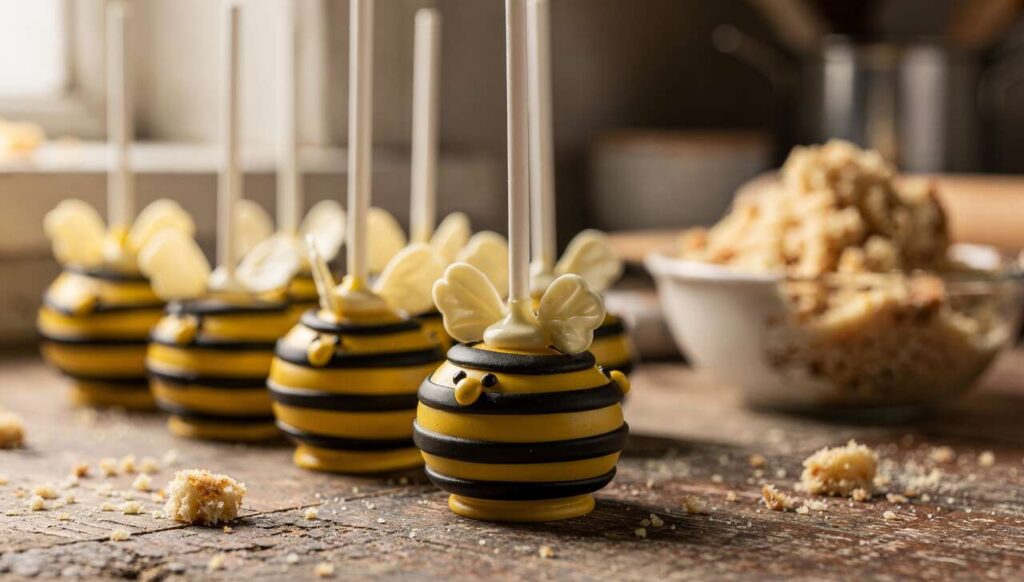Recette de cake pops abeilles : un délice créatif et facile à réaliser