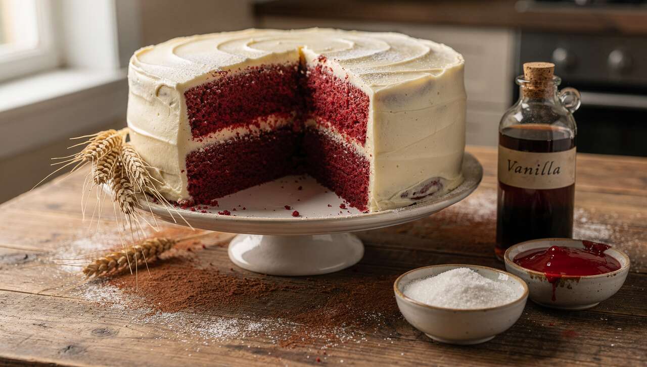 Recette du délicieux red velvet cake