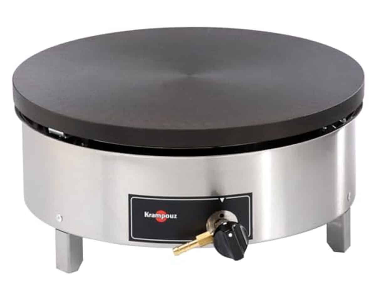 Revue : crêpière en fonte inox 6000W de 40 cm CGBIM4AA