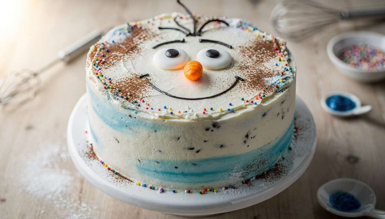 Recette : gâteau Olaf en été