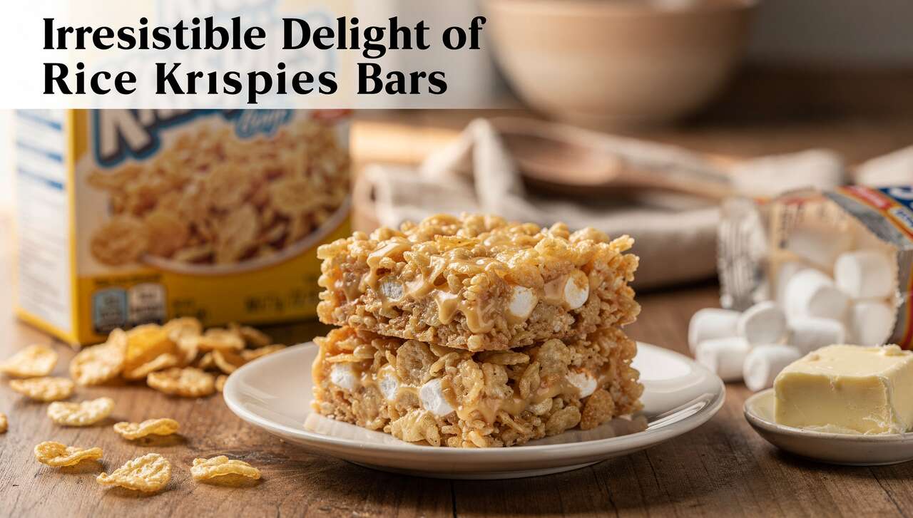 Délice irrésistible de barres Rice Krispies