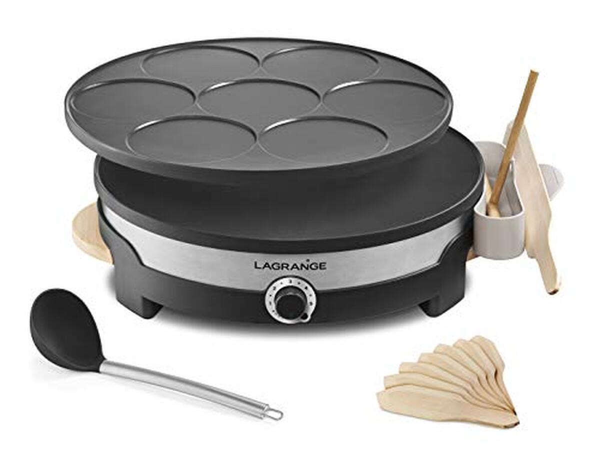 Test Crêpière Lagrange Tradui Duo 1500 W