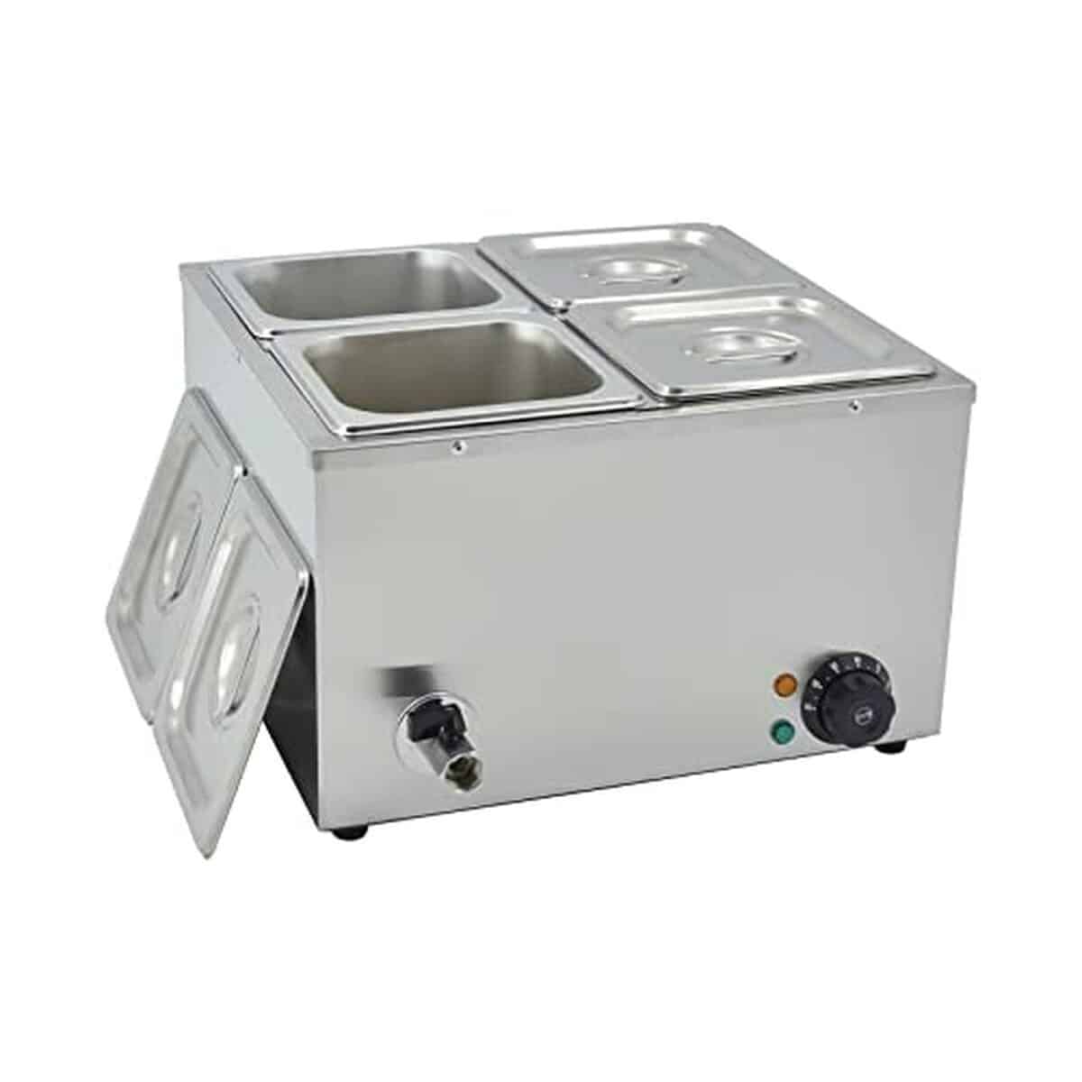 Test du bain marie électrique Taimiko 1500W en acier inoxydable