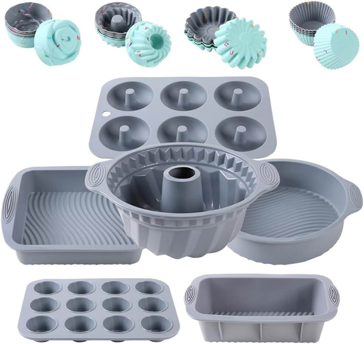 Test du lot de 30 ustensiles de cuisson en silicone anti-adhésif