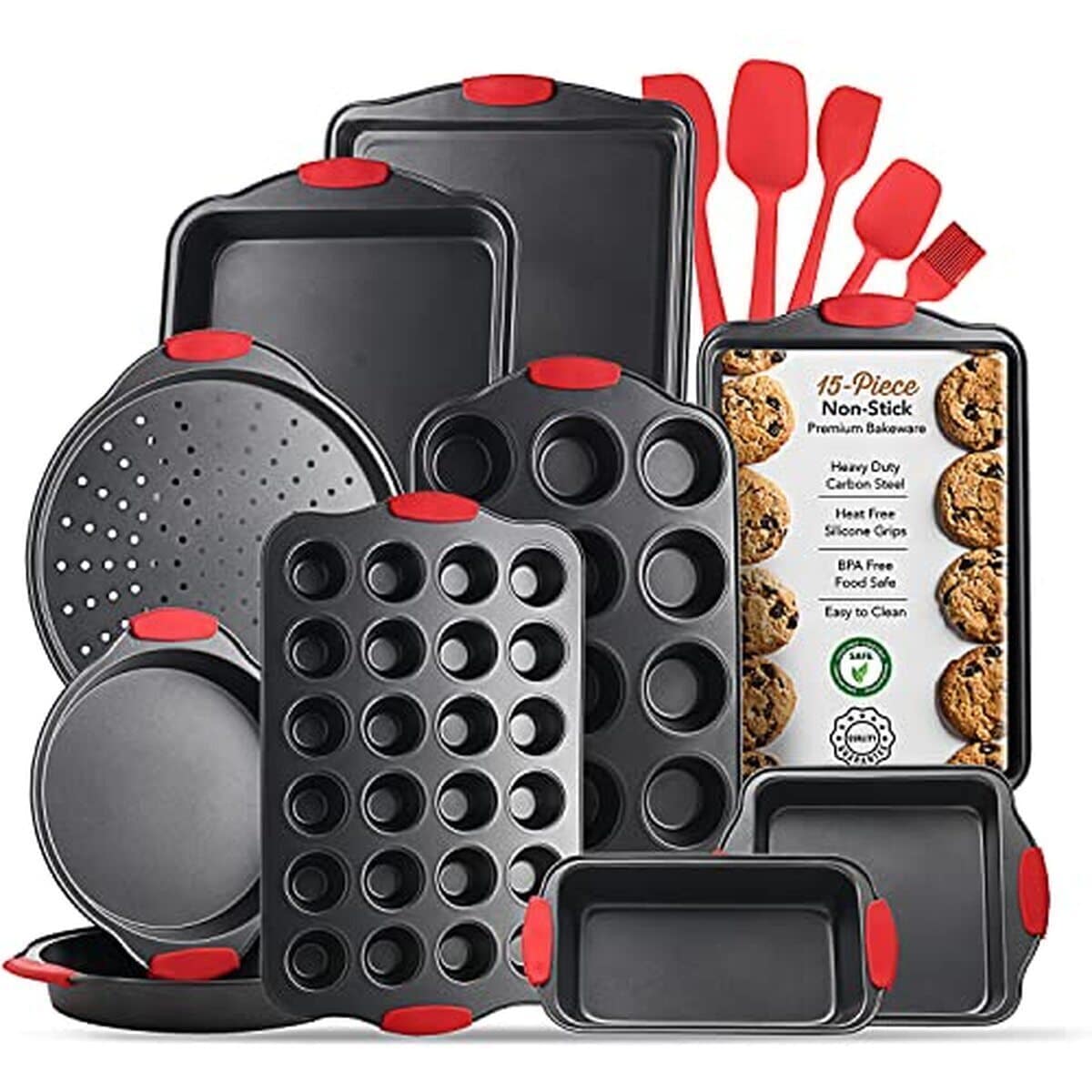 Test : moules EatEx pour gâteaux et biscuits noirs