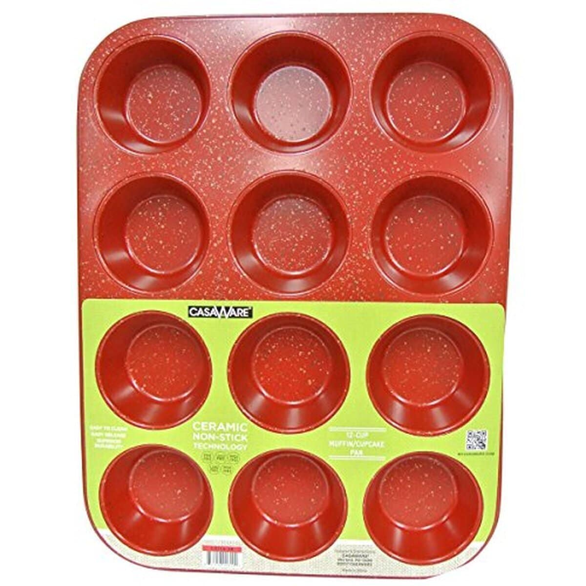 Test : poêle à muffins 12 tasses casaWare antiadhésive