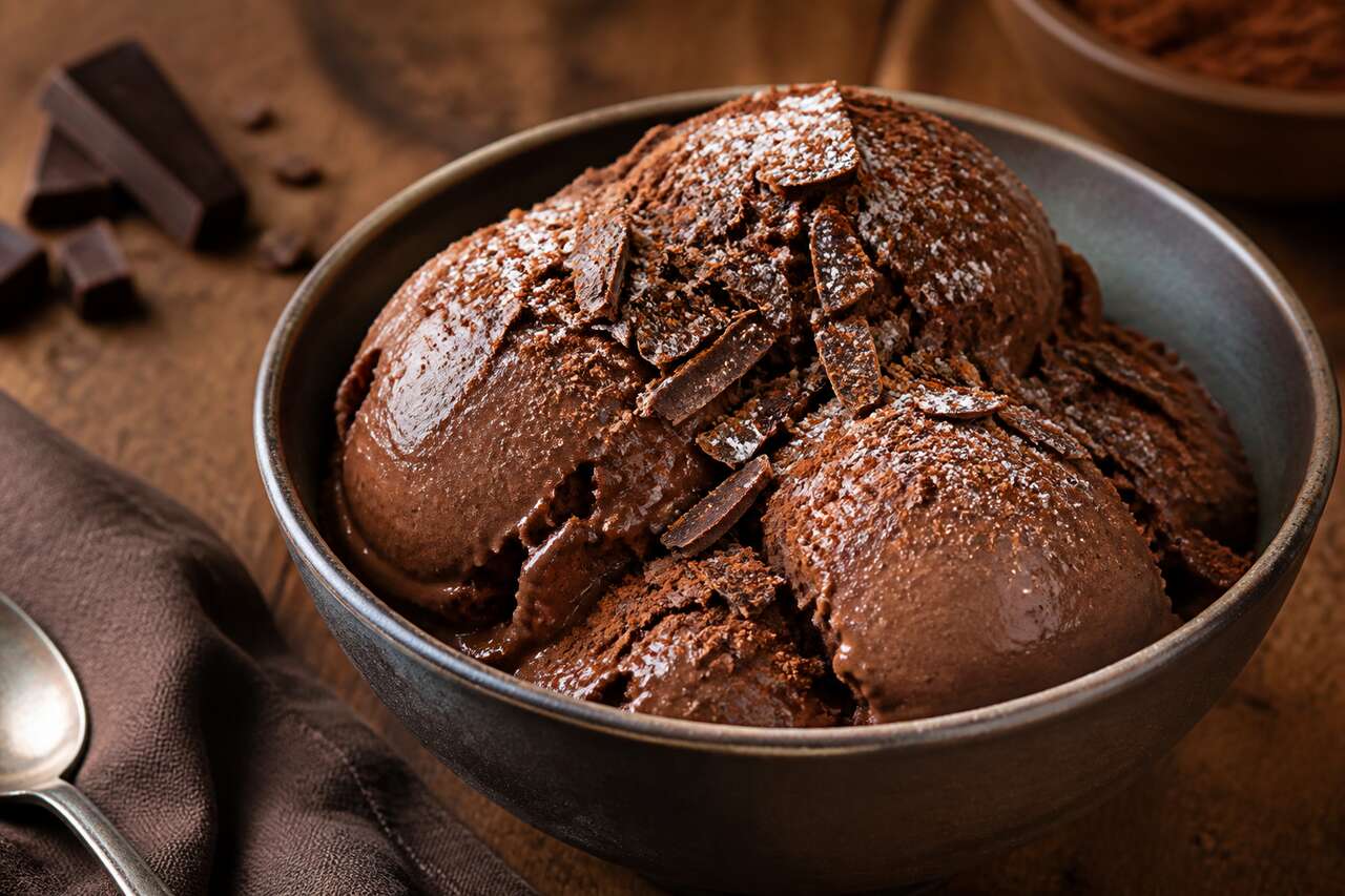 Recette de sorbet au chocolat maison