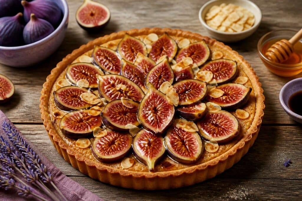 Recette de tarte aux figues