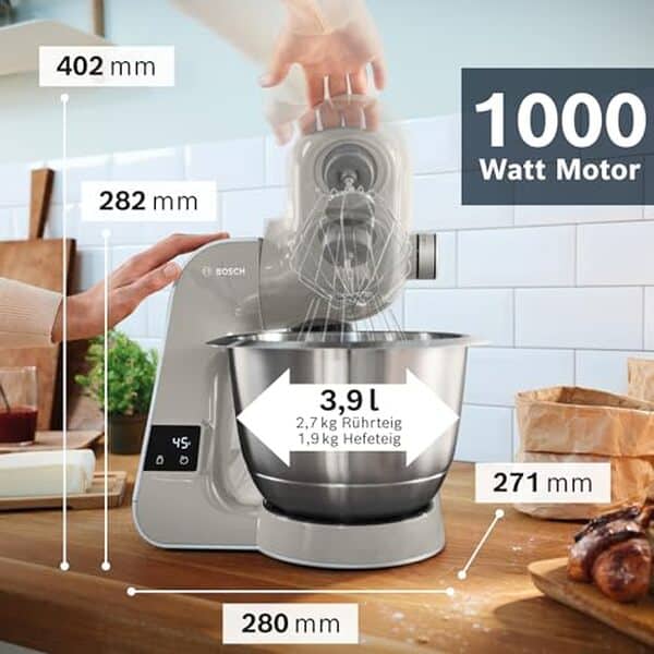 Découvrez notre test du robot Bosch MUM5XL72 : performances, capacités et polyvalence. Avis détaillé pour bien choisir votre robot de cuisine multifonction.