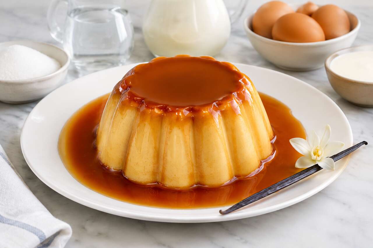 Recette de crème caramel onctueuse et facile