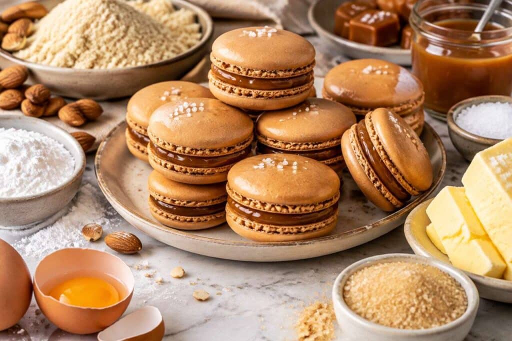 Recette des macarons au caramel beurre salé