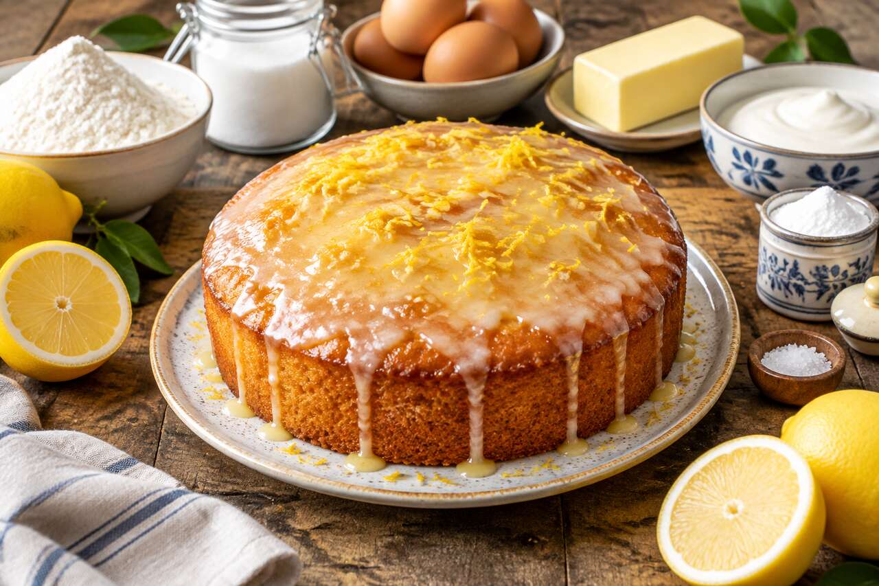 La meilleure recette de cake au citron moelleux et parfumé