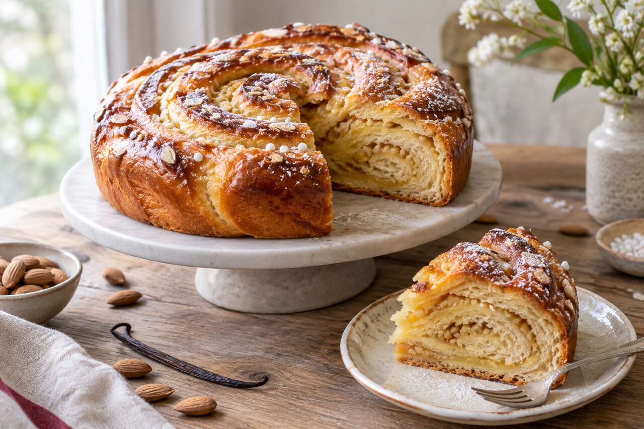 Recette du chinois à la frangipane moelleux et gourmand