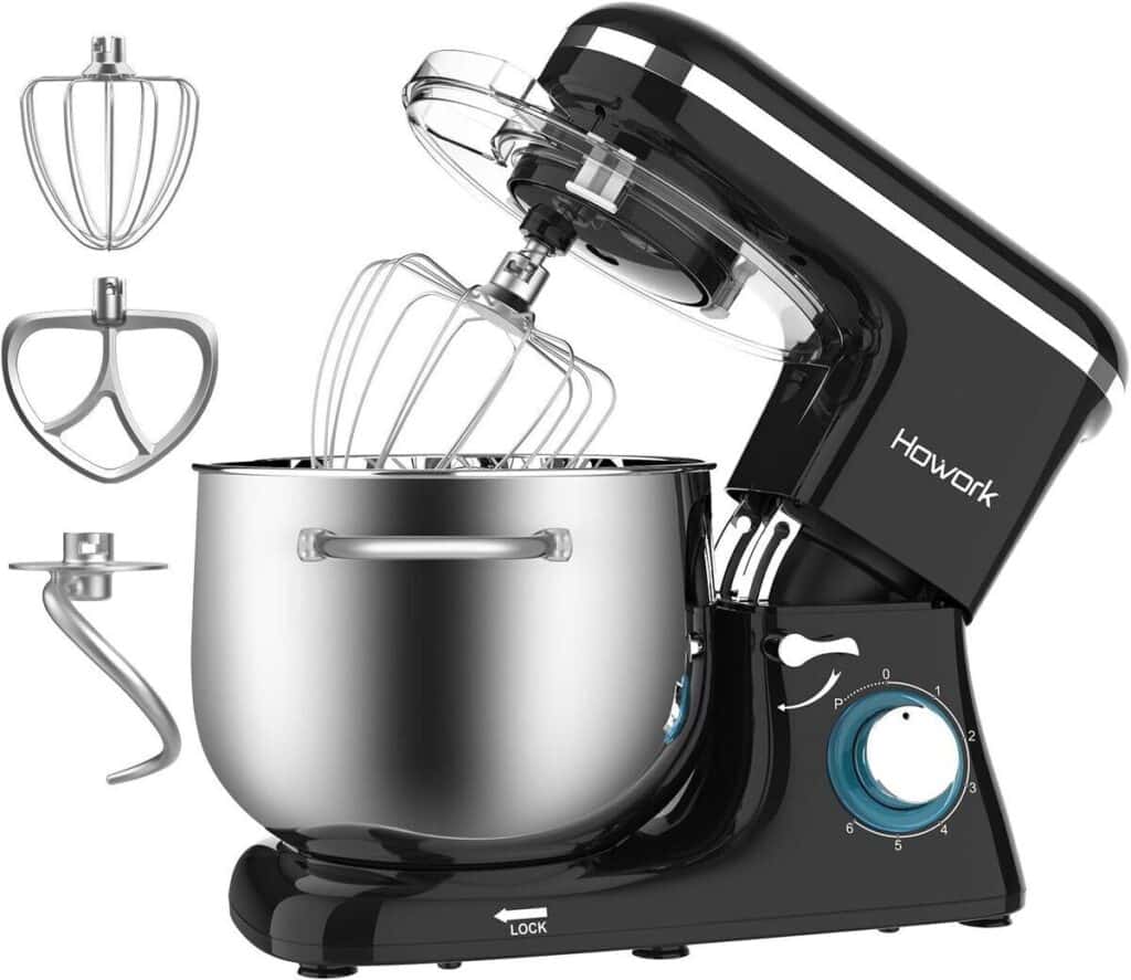 Test du robot pâtissier HOWORK 1500W : puissance en cuisine