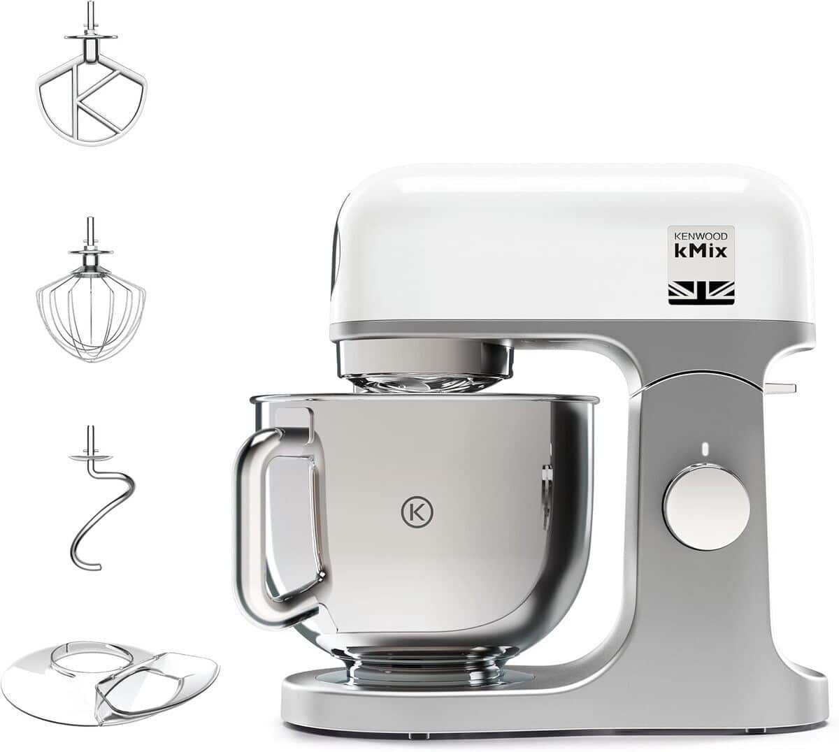 Test du robot pâtissier Kenwood KMX 750 WH kMix